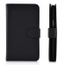 Wallet Shaped Magnetic Litchi Grain Leather Case  for Samsung Galaxy Note 2-Black