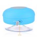 Waterproof Portable Bluetooth Speaker with Mic and Suction Cup for iPhone iPad Samsung - Blue