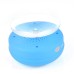 Waterproof Portable Bluetooth Speaker with Mic and Suction Cup for iPhone iPad Samsung - Blue