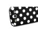 White Dots with Black Grounding Pattern TPU Case for Samsung Galaxy S3 i9300