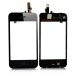 iPhone 3GS Digitizer Touch Panel Screen + Sensor Flex Cable + Supporting Frame + Earpiece Replacement + Home Button - Black (High Quality)