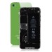 iPhone 4 Back Cover With Green Frame Bezel - Green