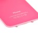 iPhone 4 Back Cover With Pink Frame Bezel - Pink