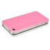 iPhone 4 Back Replacement (Pink Glass Back Cover+ Pink Bezel)