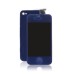iPhone 4 Colorful LCD Assembly ( Glass Back Cover + Touch Screen Digitizer + LCD Display Screen + Flex Cable + Frame Bezel + Home Button ) - Dark Blue