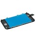 iPhone 4 Digitizer Touch Panel Screen with LCD Display Screen + Flex Cable + Black Supporting Frame - Red