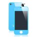 iPhone 4S Assembly ( Glass Back Cover + Digitizer LCD Display Screen ) - Blue