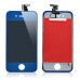 iPhone 4S Assembly ( Glass Back Cover + Digitizer LCD Display Screen ) - Dark Blue