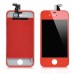 iPhone 4S Assembly ( Glass Back Cover + Digitizer LCD Display Screen ) - Orange