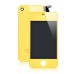 iPhone 4S Assembly ( Glass Back Cover + Digitizer LCD Display Screen ) - Yellow