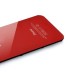 iPhone 4S Back Cover With Black Frame Bezel - Red