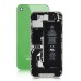 iPhone 4S Back Cover With Green Frame Bezel - Green