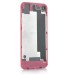 iPhone 4S Back Cover With Pink Frame Bezel - Pink