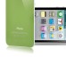 iPhone 4S Back Cover With White Frame Bezel - Green
