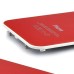 iPhone 4S Back Cover With White Frame Bezel - Red