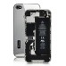 iPhone 4S Brushed Metal Back Cover Replacement - Gunmetal