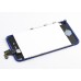 iPhone 4 Semi Electroplated Assembly ( Glass Back Cover + Digitizer LCD Display Screen + Home Button ) - Blue