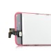 iPhone 4 Semi Electroplated Assembly ( Plating Glass Back Cover + Digitizer LCD Display Screen ) - Pink