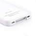 iPhone 4 iPhone 4S Cute Bowknot Frame Bumper Case Cover - White