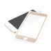 0.26mm 2.5d 9h Colorful Slim Tempered Glass Screen Protector for iPhone 6 4.7 inch - Gold