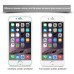 0.26mm 2.5d 9h Colorful Slim Tempered Glass Screen Protector for iPhone 6 4.7 inch - White