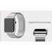 1:1 Original Stainless Steel Butterfly Lock Link Bracelet Watch Band for Apple Watch 42 mm - Silver