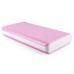 12000 mAh Portable 2-Port Backup External Battery Mobile Charger Power Bank with Led Indicator Smartphone/Tablet - Pink