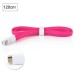 1.2M Magnet Micro USB Sync Data Transfer And Charging Cable For Samsung S4 S3 Note 2 - Magenta