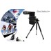 12X Optical Telephoto Lens Camera Telescope With Extendable Tripod And A Matte Hard Case For iPhone 4 / 4S