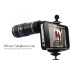 12X Optical Telephoto Lens Camera Telescope With Extendable Tripod And A Matte Hard Case For iPhone 4 / 4S