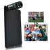 12X Zoom Magnifier External Camera Telescope Telephoto Lens For iPad Mini - Black