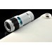 12X Zoom Magnifier External Camera Telescope Telephoto Lens For iPad Mini - White