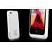 1500mAh External Battery Power Pack Case For iPhone 4S - White