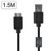 1.5M High Quality Micro USB 2.0 Port Charging Cable and Data Sync for Samsung Galaxy S5 G900 Samsung Galaxy Note 3 - Black