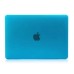 2015 Clear Transparent Hard Plastic Case Cover For The New MacBook 12 inch Retina Display - Blue