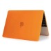 2015 Clear Transparent Hard Plastic Case Cover For The New MacBook 12 inch Retina Display - Orange