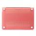 2015 Clear Transparent Hard Plastic Case Cover For The New MacBook 12 inch Retina Display - Pink