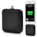 2200mAh Portable Lightning Adapter External Battery Backup Charger Power Bank For iPhone 5 iPod Nano 7 Touch 5- Black