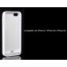 2200mAh Portable Lightning External Power Bank Rechargeable Backup Battery Case For iPhone 5 / 5S iPhone 5C - White