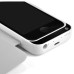 2200mAh Portable Rechargeable Backup Battery Magnetic PU Leather Case With Stand For iPhone 5 / 5S iPhone 5C - White