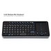 2.4G Wireless Mini Keyboard with Trackpad Mouse + IR Learning Remote