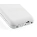 2500mAh Portable Rechargeable External Battery Power Pack For iPhone 5 iPhone 5s - White