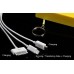 2600mAh Perfume External Battery Backup Charger Power Bank For iPhone iPod Samsung BlackBerry HTC - Yellow