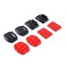 2 Curved Surface Adapters 2 Flat Surface Adapters 4 Adhesive Mount Stickers for GoPro Hero 3+ / 3 / 2 / 1