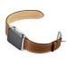 2 In 1 Luxury Genuine Leather Wrist Strap Watch Band Replacement For Apple Watch 38 mm - Brown