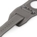 2 In 1 Luxury Genuine Leather Wrist Strap Watch Band Replacement For Apple Watch 42 mm - Grey