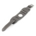 2 In 1 Luxury Genuine Leather Wrist Strap Watch Band Replacement For Apple Watch 42 mm - Grey