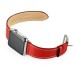 2 In 1 Luxury Genuine Leather Wrist Strap Watch Band Replacement For Apple Watch 42 mm - Red