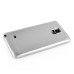 2 In 1 Luxury Slim Matte Aluminum Metal PC Hard Cover Case For Samsung Galaxy Note 4 - Silver