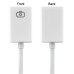 2 in 1 USB Camera Connection Cable Kit + Card Reader For iPad iPhone iPod - White